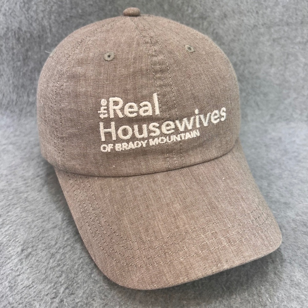 Real Housewives of Brady Mountain Men Brown Big Accessories Baseball Hat OS